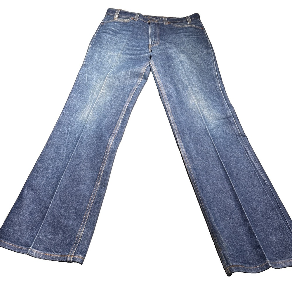 Levis 517 20517 0217 Orange Tab Jeans Saddleman Vintage Made In USA 34X32 1993